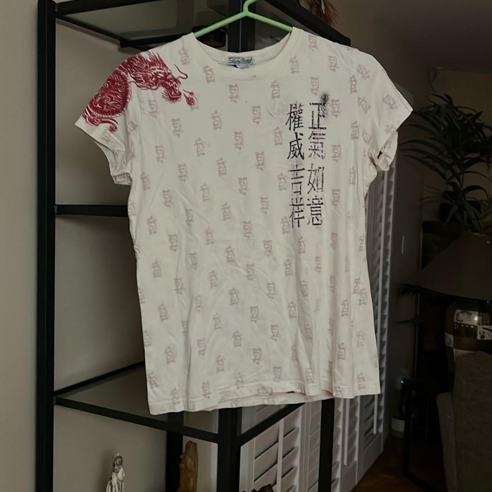 Lucky Brand Asian inspired tee shirt